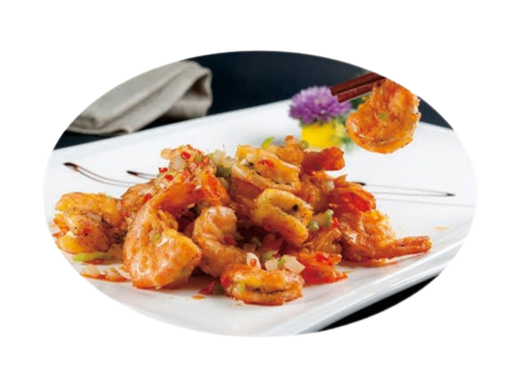 P1 Salt and Pepper Prawns 椒盐虾