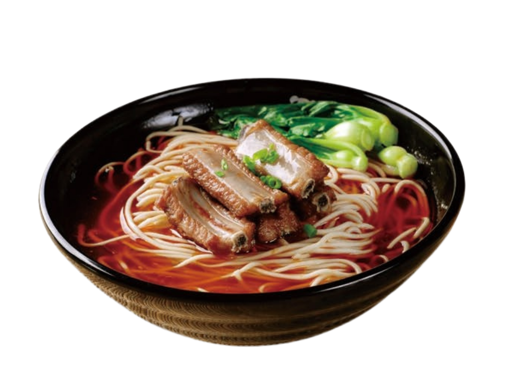 Z11 Pork Ribs Noodle 红烧排骨面