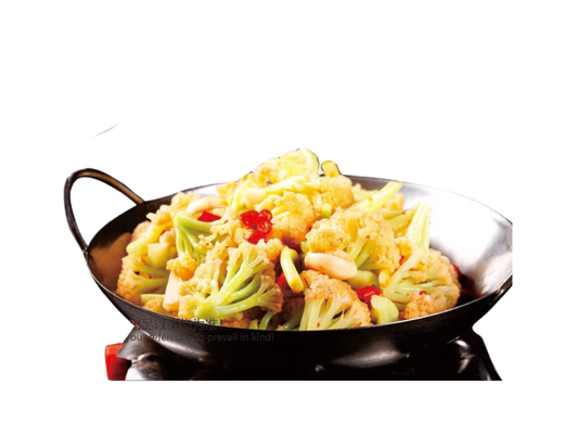 V10 Cauliflower in Hot Pepper Sauce 干锅有机菜花